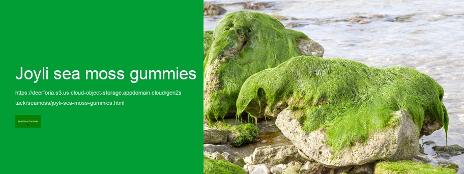 what do sea moss gummies do